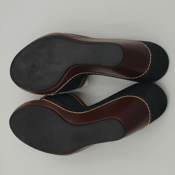 Cole Haan denim wedge shoes - Picture 5 of 6